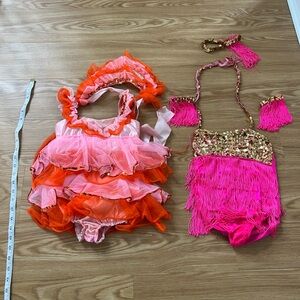 Cute Little Girls Dance Costume